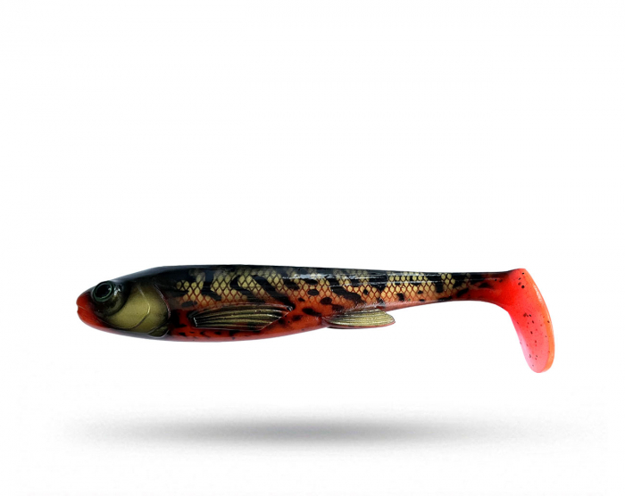 Ubait U-Shad 22 cm - Red Burbot i gruppen Fiskedrag / Gäddjiggar hos Örebro Fiske & Outdoor AB (U-Shad 22 cm - Red Burbot)